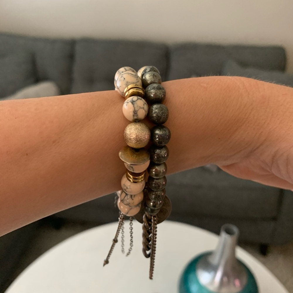 Lace Project bracelets